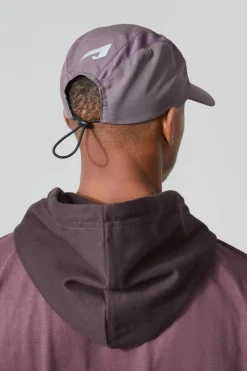 Cheap boohooMAN Active Nylon Mesh Bungee Cap dusty red