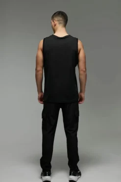 Cheap boohooMAN Active Training Dept Basketball Vest black