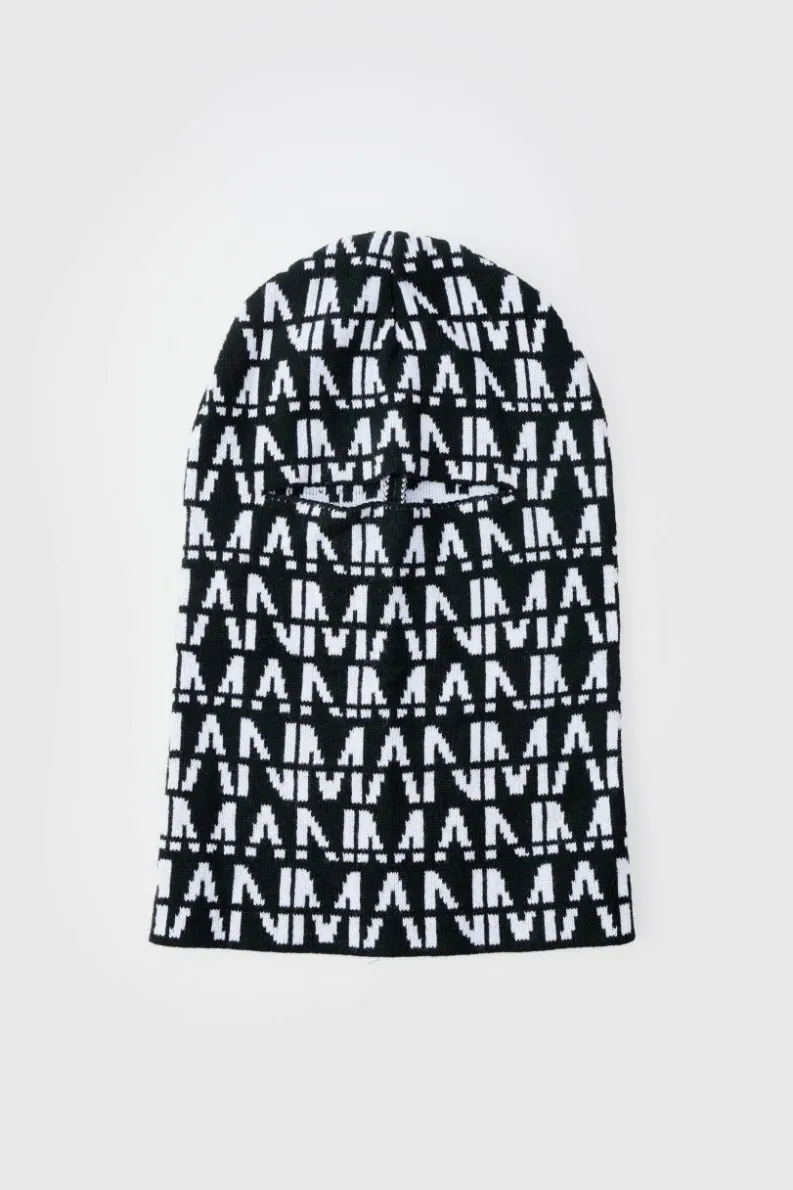 Discount boohooMAN All Over Man Dash Face Covering black