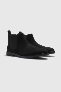 Store boohooMAN Chelsea Boot black