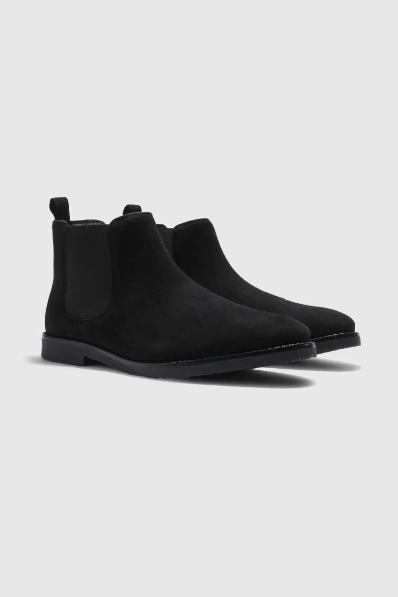 Store boohooMAN Chelsea Boot black