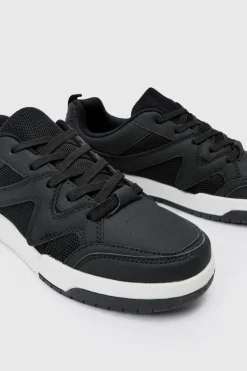 Cheap boohooMAN Chunky Trainers In black