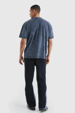 Best boohooMAN Double Gusset Joggers black