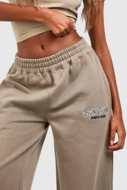 Flash Sale boohoo DSGN STUDIO APPLIQUE TRACKSUIT SET charcoal