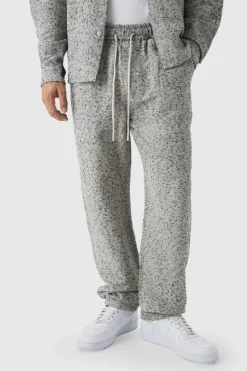 Online boohooMAN Elasticated Waist Boucle Straight Leg Trouser multi