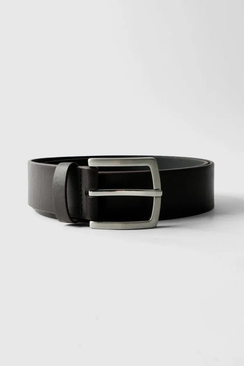 Cheap boohooMAN Faded Belt brown