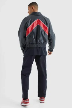 Flash Sale boohooMAN Fixed Waist Relaxed Washed Carpenter Cargo black
