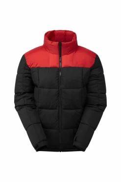 Best 2786 Fourteener Box Quilted Padded Jacket Black