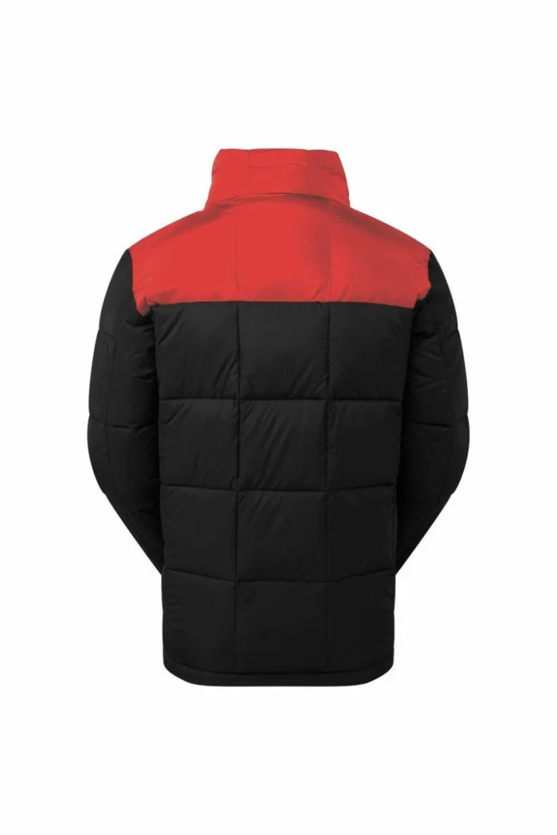 Best 2786 Fourteener Box Quilted Padded Jacket Black