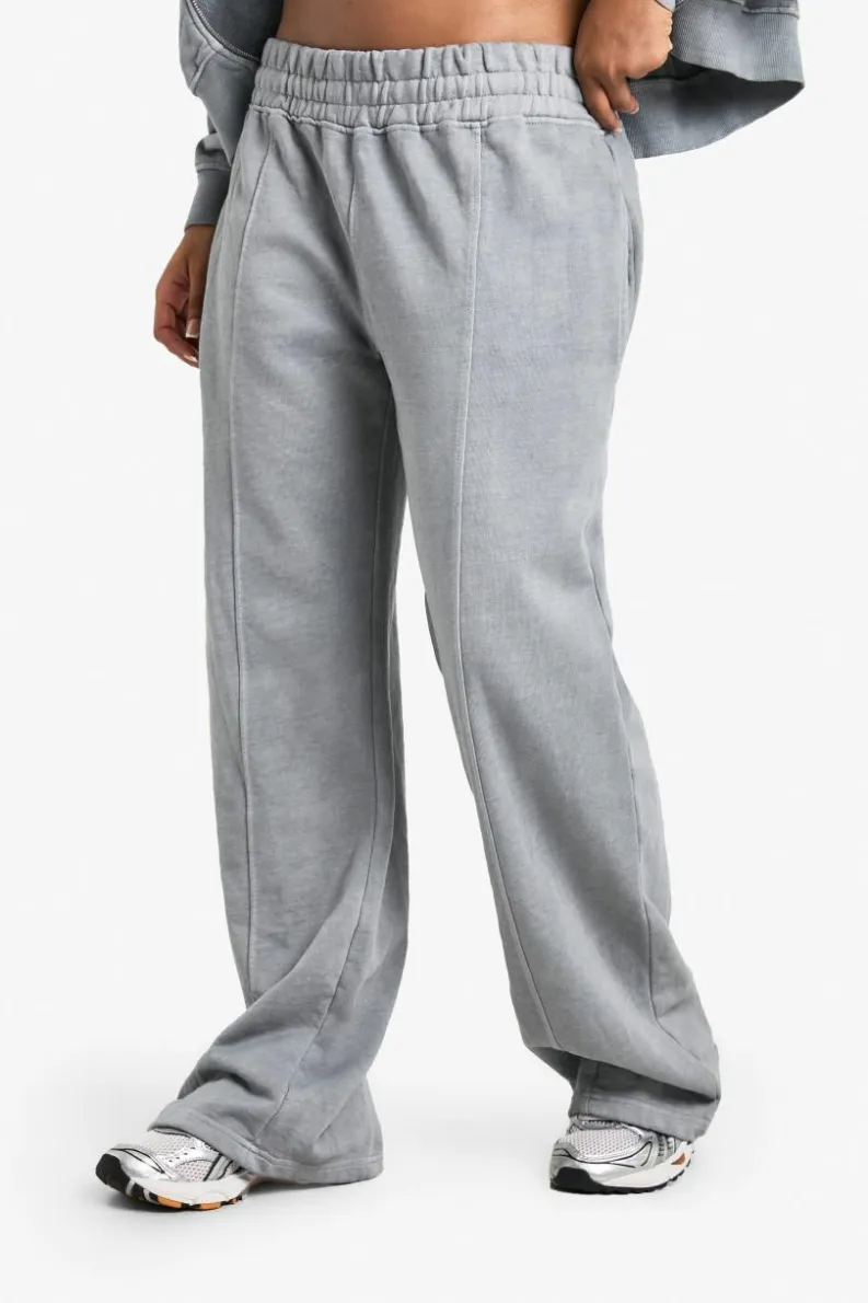 Cheap boohoo Premium Overdyed Heavyweight Tracksuit grey