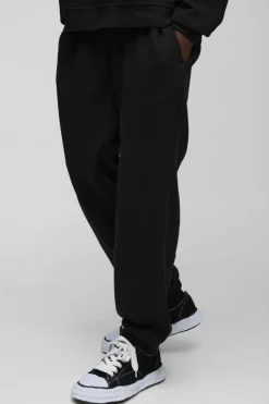 Hot boohooMAN 330GSM Oversized Fit Basic Jogger black