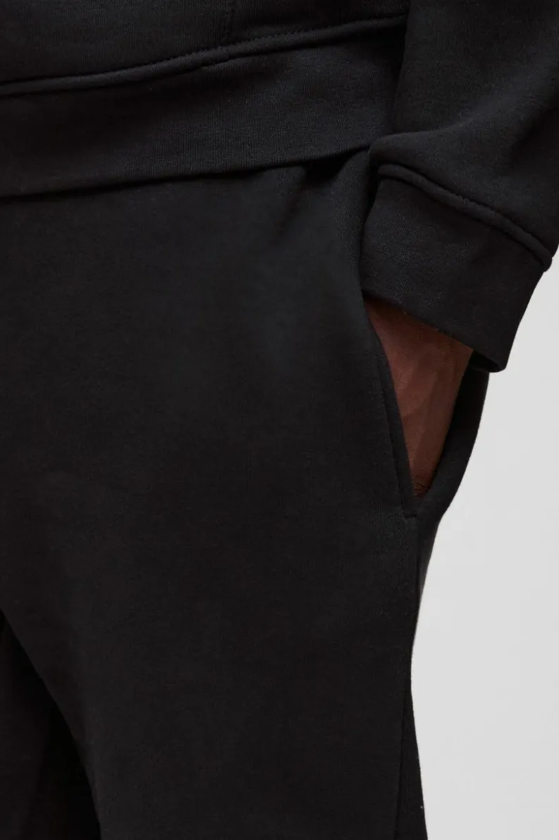 Best boohooMAN 330GSM Regular Fit Basic Jogger black