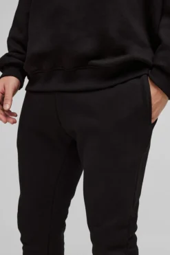 Best Sale boohooMAN 330GSM Super Skinny Fit Jogger black