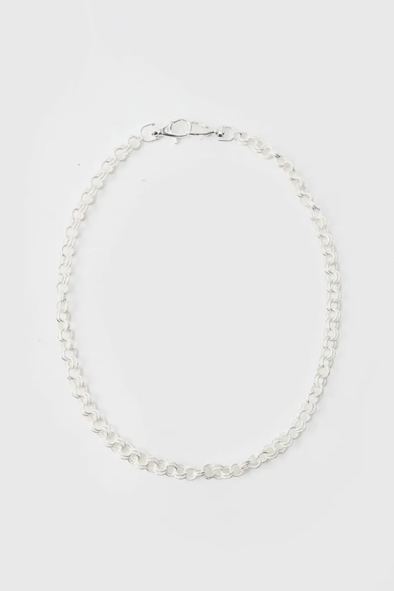 Online boohooMAN Jean Chain With Clips silver