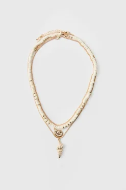 Store boohooMAN Lightning Bolt Necklace In gold
