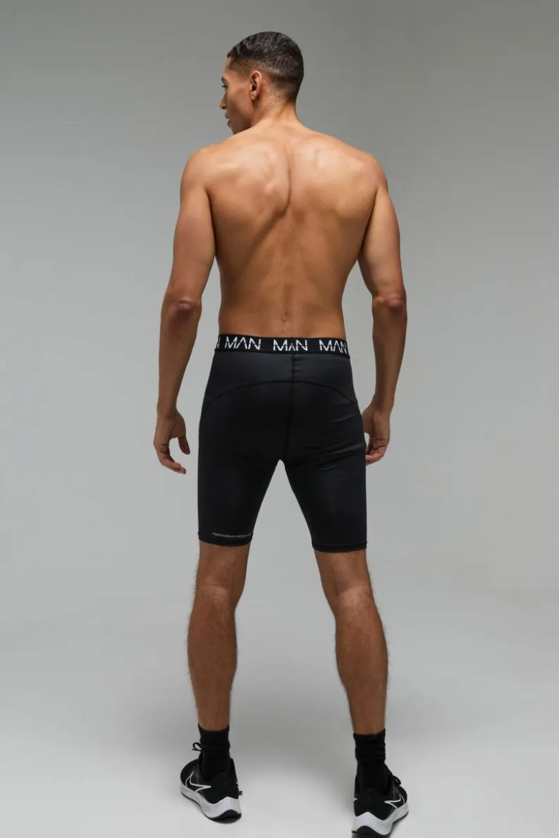 Best boohooMAN Man Active Base Layer 7inch Short black
