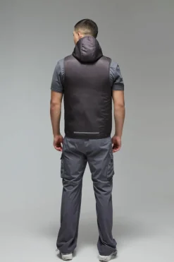 Outlet boohooMAN Man Active Body Warmer charcoal