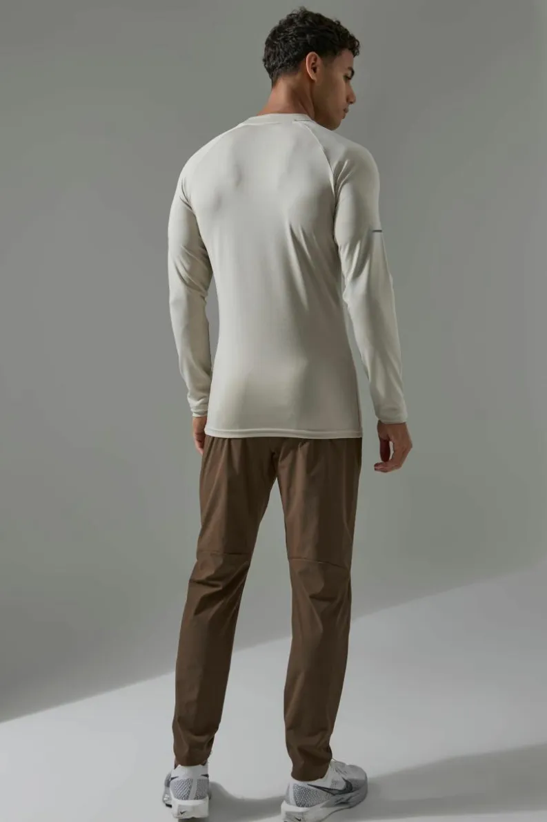 Outlet boohooMAN Man Active Compression Training Top sand