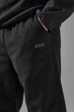 Outlet boohooMAN Man Active Fleece Jogger black