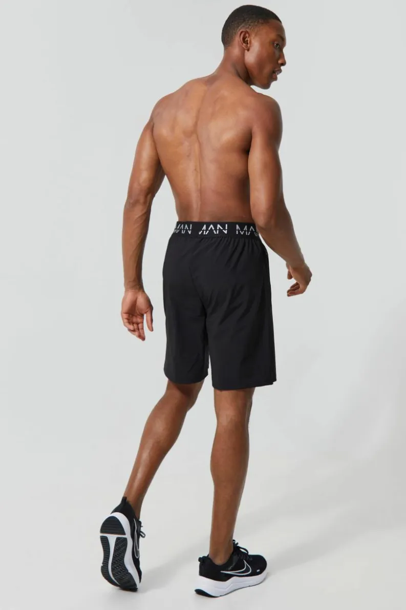 Store boohooMAN Man Active Gym 7inch Regular Fit 2 Pack Shorts multi