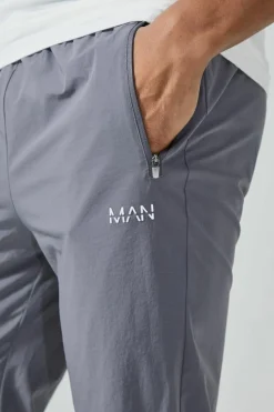 Cheap boohooMAN Man Active Gym Lightweight Jogger blue