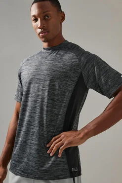 Sale boohooMAN Man Active Gym Lightweight T Shirt grey marl