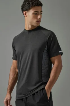 New boohooMAN Man Active Gym Lightweight T Shirt black