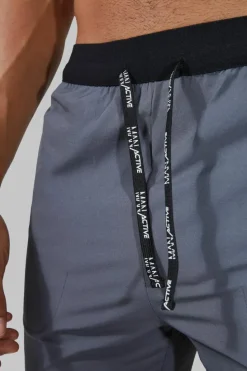 Clearance boohooMAN Man Active Lightweight Performance Shorts charcoal