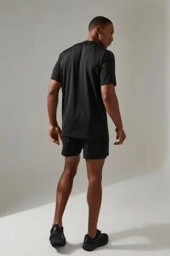 Best Sale boohooMAN Man Active Logo 5inch Short black