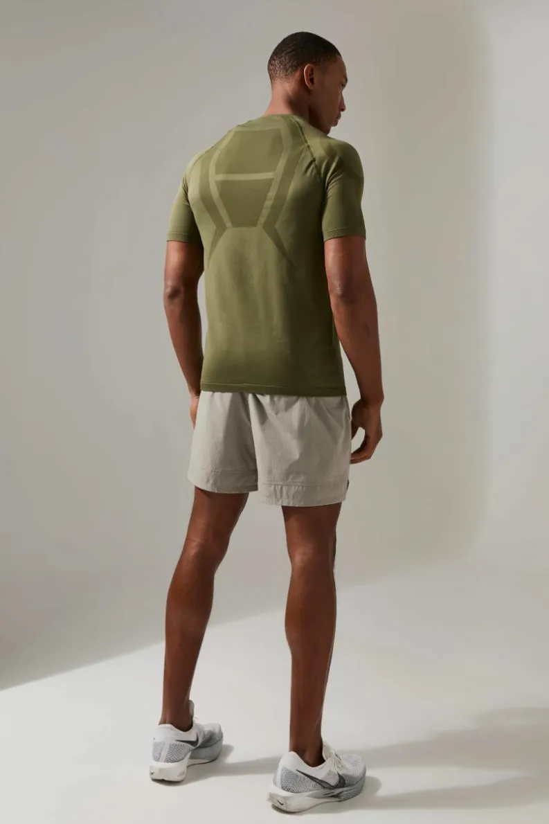 Discount boohooMAN Man Active Neon Logo 5inch Short grey
