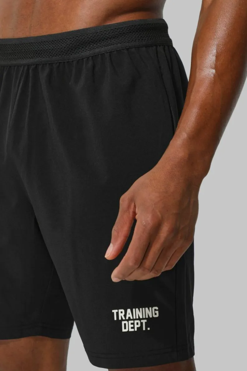 Best Sale boohooMAN Man Active Performance Training Dept 5inch Shorts black
