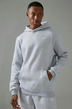Clearance boohooMAN Man Active Regular Fit Hoodie grey marl
