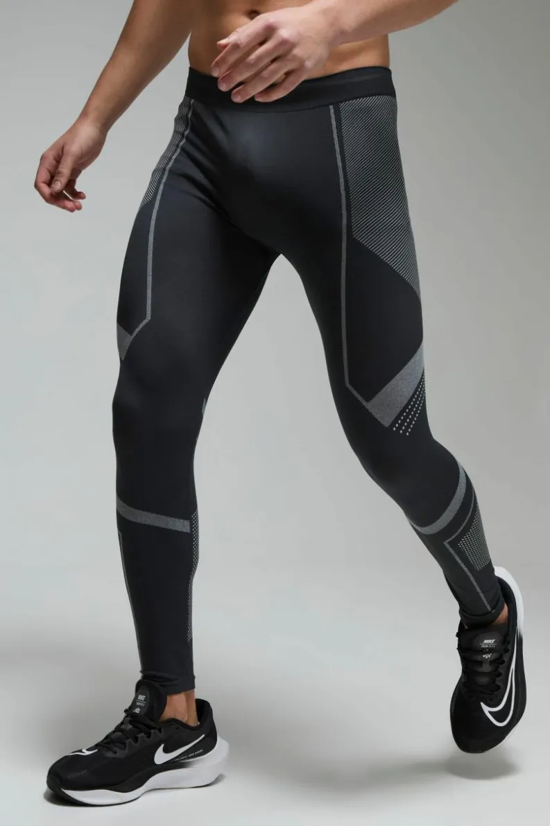 Discount boohooMAN Man Active Seamless Legging black