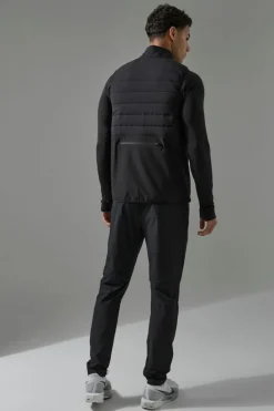 Fashion boohooMAN Man Active Shower Resist Packable Gilet black