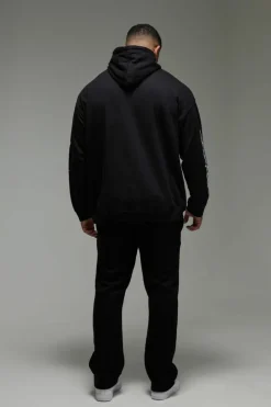 Cheap boohooMAN Man Active Training Dept Oversized Hoodie black