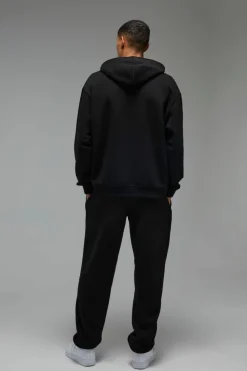 Flash Sale boohooMAN Man Active Training Dept. Oversized Jogger black