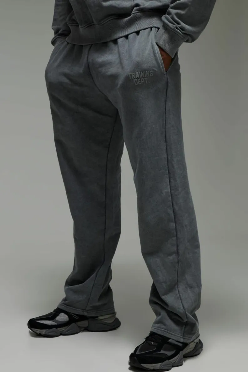 Store boohooMAN Man Active Training Dept. Relaxed Washed Jogger grey