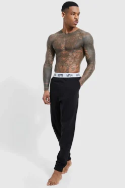Best Sale boohooMAN Man Dash Loungewear Jogger black