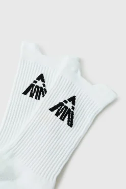 Best Sale boohooMAN Man Outdoors Performance Trail Crew Sock white