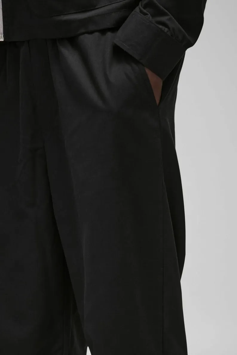 Flash Sale boohoo Nylon Man Pocket Detail Zip Through Set black