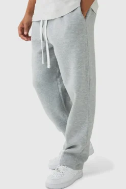 Best boohooMAN Oversized Drop Crotch Jogger grey marl