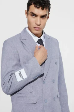 Best boohoo Oversized Fit Limited Collection Suit blue