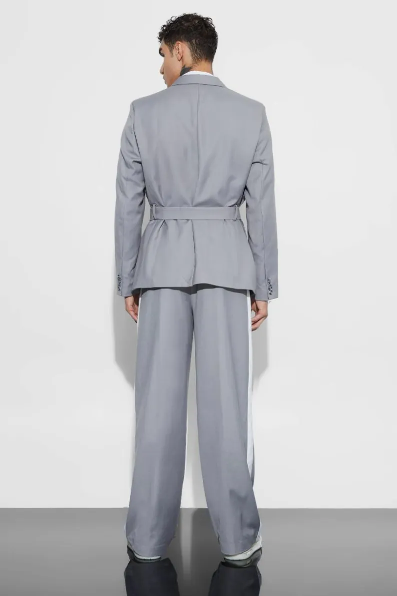 Cheap boohoo Oversized Fit Limited Collection Suit slate