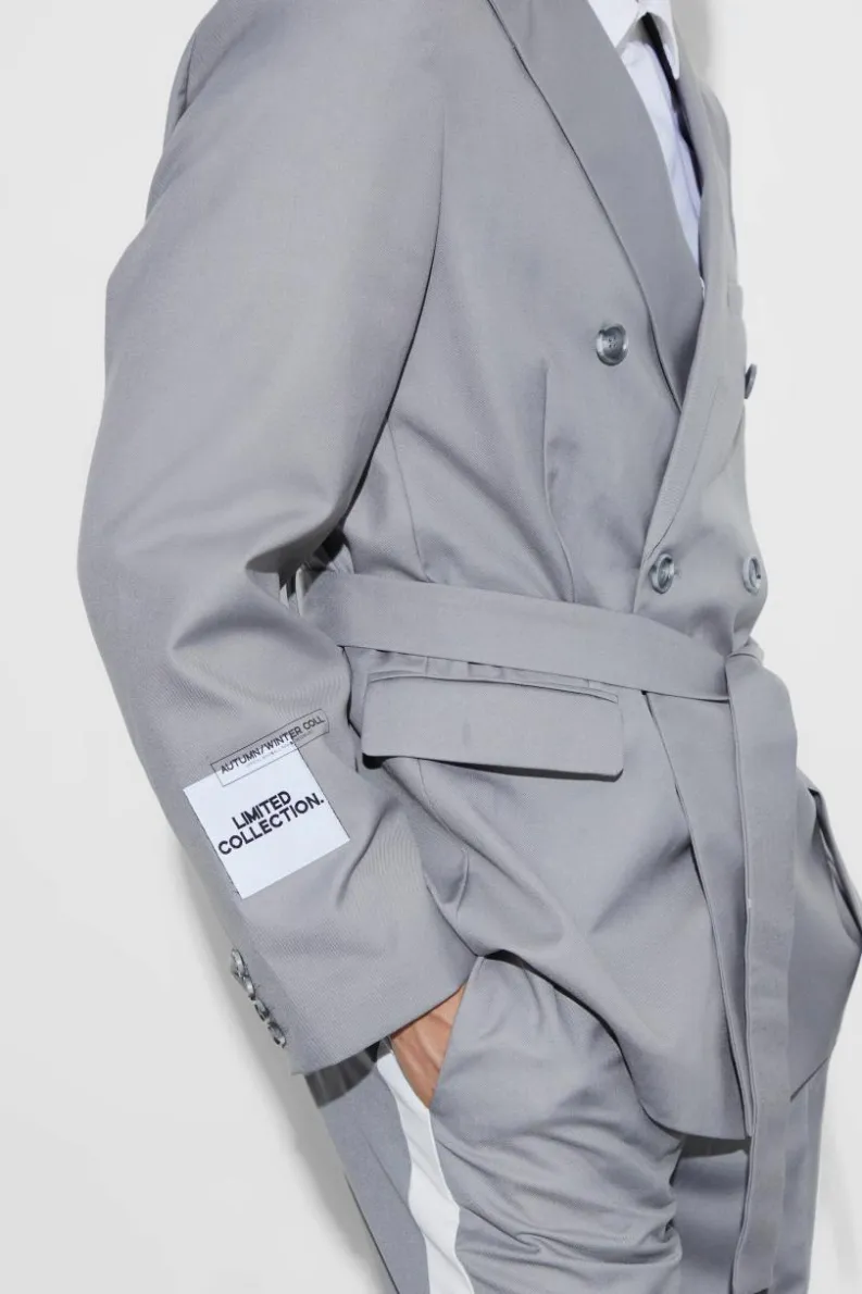 Cheap boohoo Oversized Fit Limited Collection Suit slate