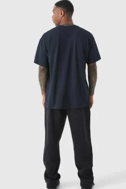 Cheap boohooMAN Oversized Venom License T-shirt black