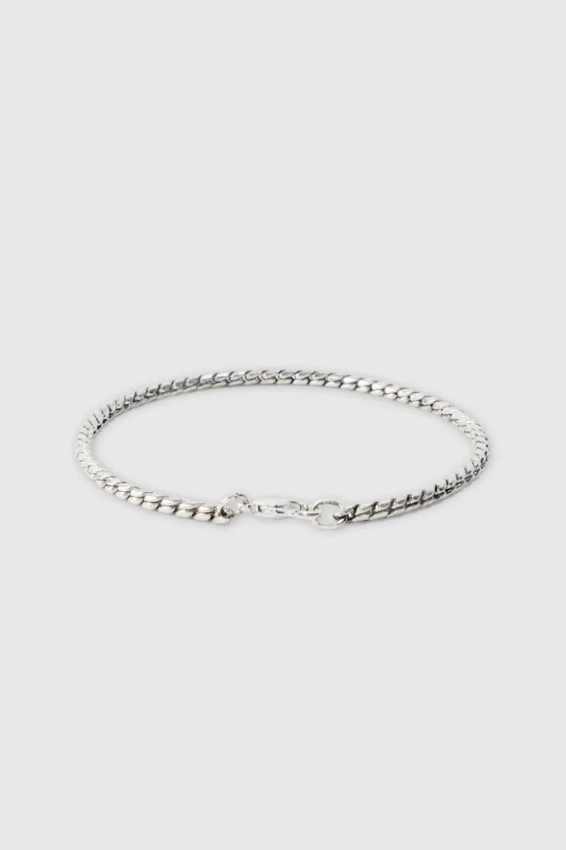 Best boohooMAN 2 Pack Chain Bracelets In silver