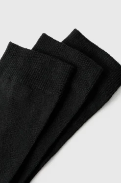 Best Sale boohooMAN 3 Pack Dress Socks black