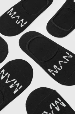Cheap boohooMAN 7 Pack Man Invisible Socks black