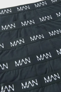 Discount boohooMAN 5 Pack Man Trunks black