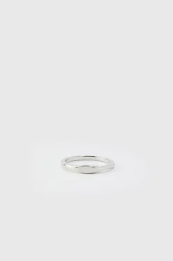 Best Sale boohooMAN 3 Pack Signet Rings silver
